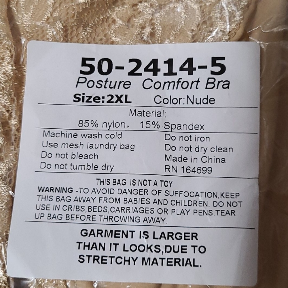 New posture comfort bra